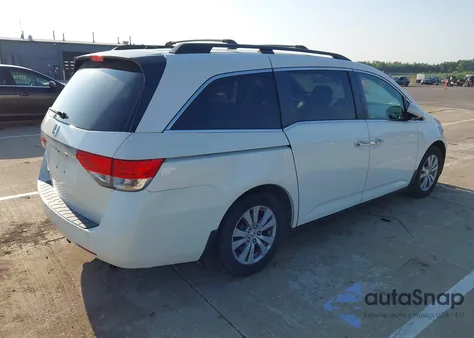 2014 Honda Odyssey Ex-L из США, поврежденный, VIN 5FNRL5H61EB047390